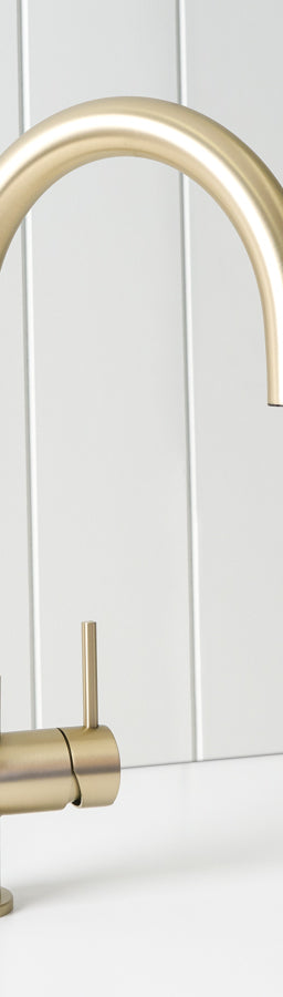 Sydney Pullout Kitchen Mixer Warm Brushed Nickel