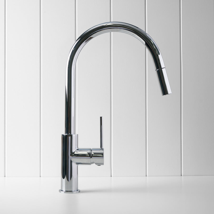 Pullout kitchen Mixer Chrome