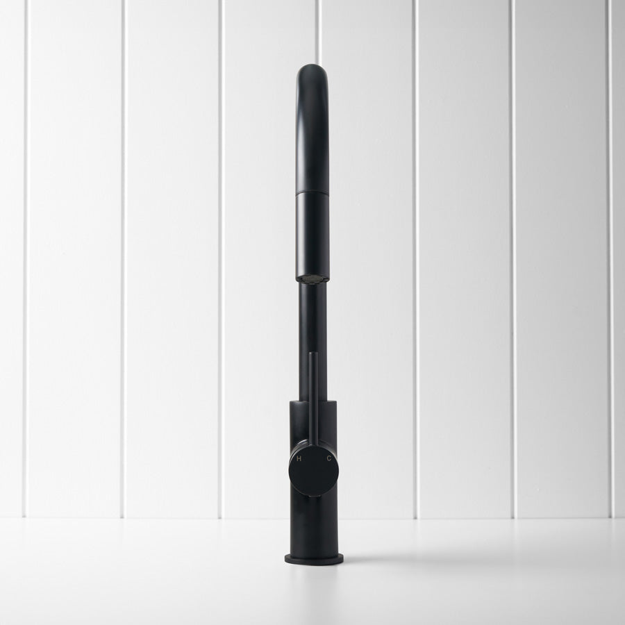 Pullout kitchen Mixer Matte Black