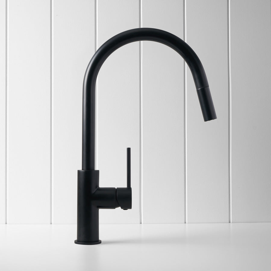 Pullout kitchen Mixer Matte Black