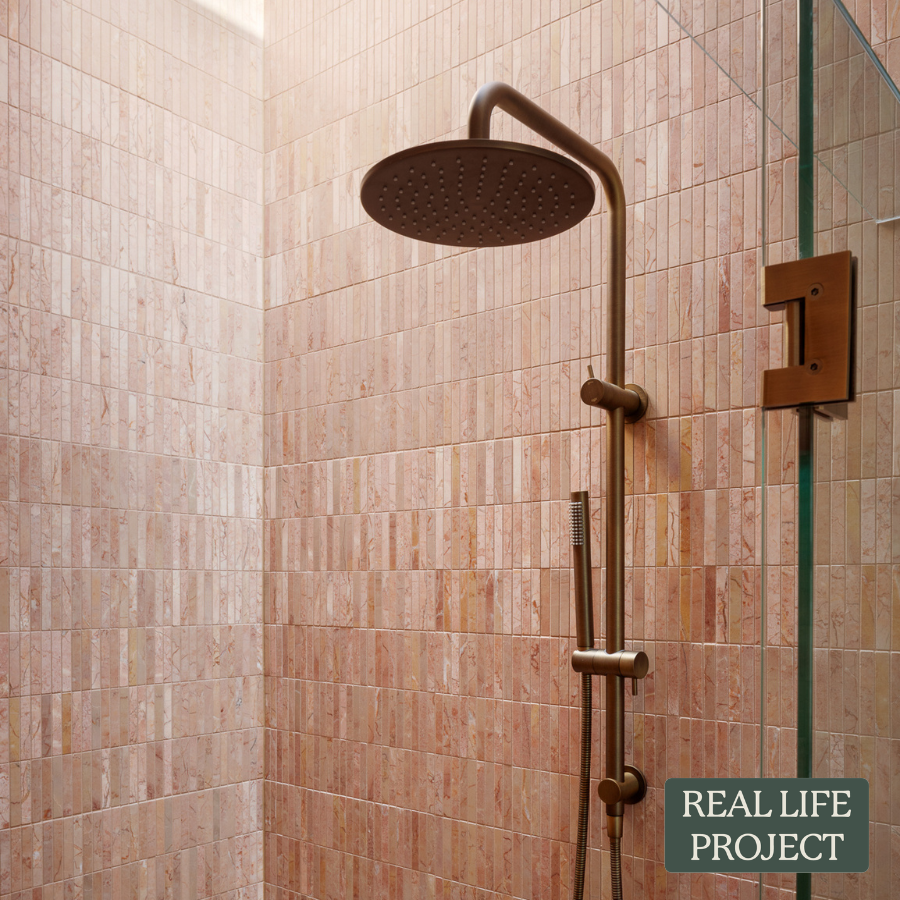Combination Shower Antique Brass