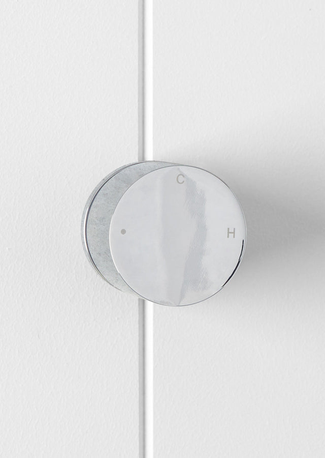 Round Wall Progressive Mixer Chrome