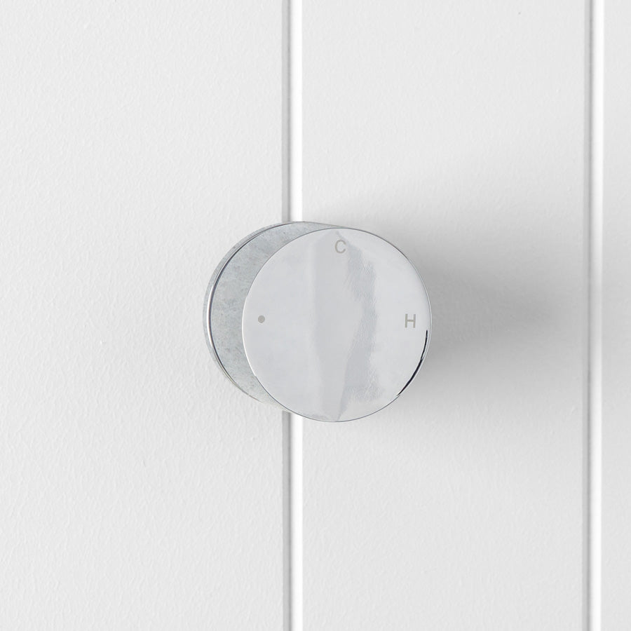 Round Wall Progressive Mixer Chrome