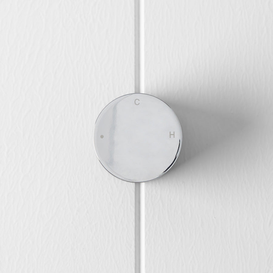 Round Wall Progressive Mixer Chrome