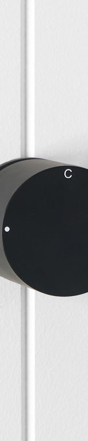 Round Wall Progressive Mixer Matte Black