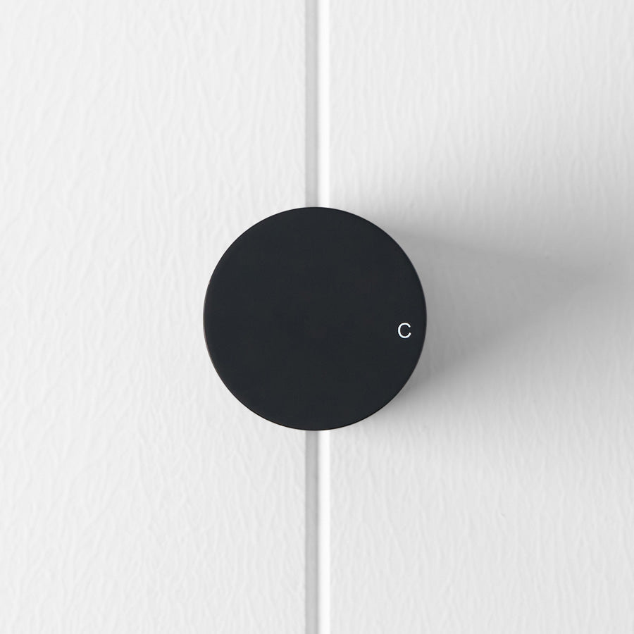 Round Taps Matte Black