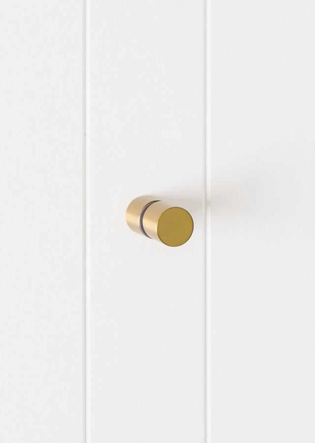 Shower Door Handle Brushed Brass