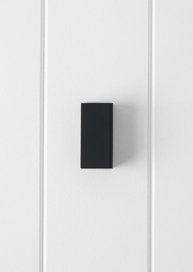 Shower Glass Clamp Matte Black