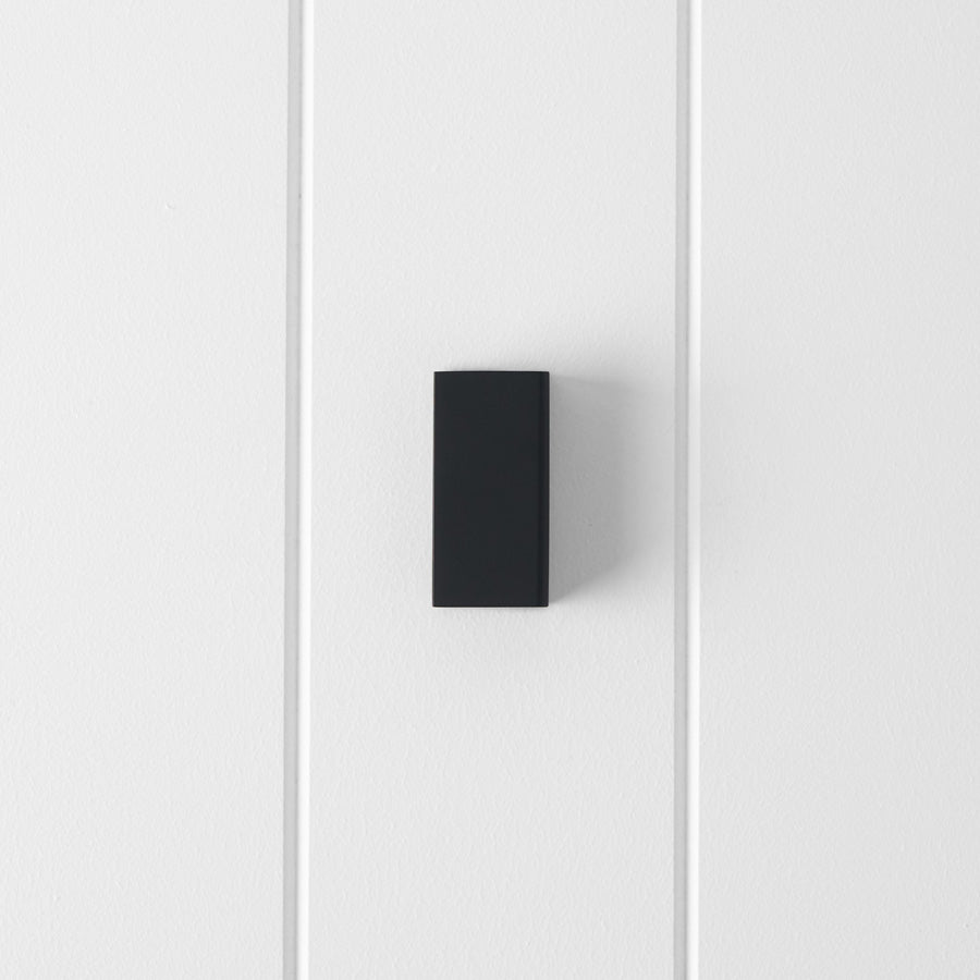 Shower Glass Clamp Matte Black
