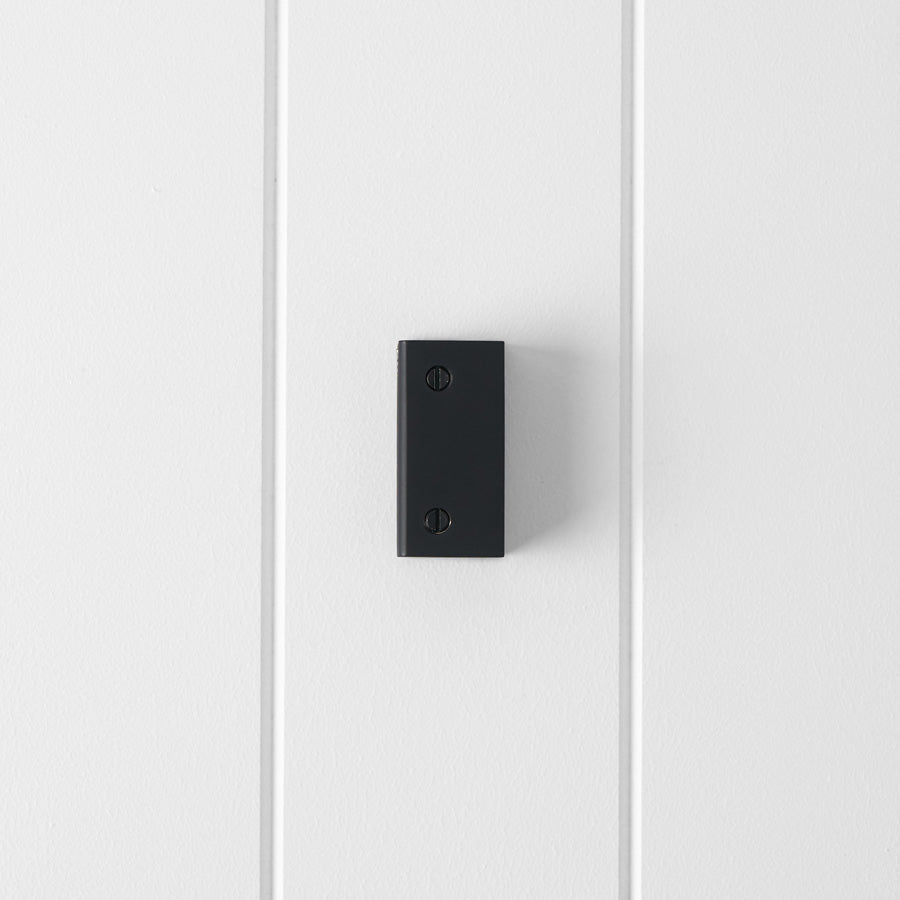 Shower Glass Clamp Matte Black