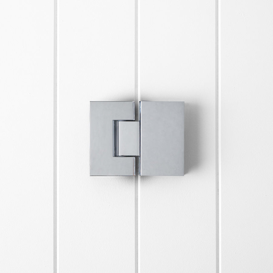 Shower Hinge Glass to Glass Chrome