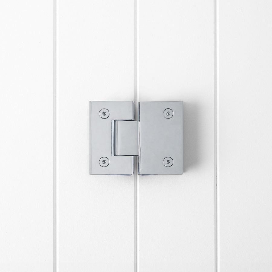 Shower Hinge Glass to Glass Chrome
