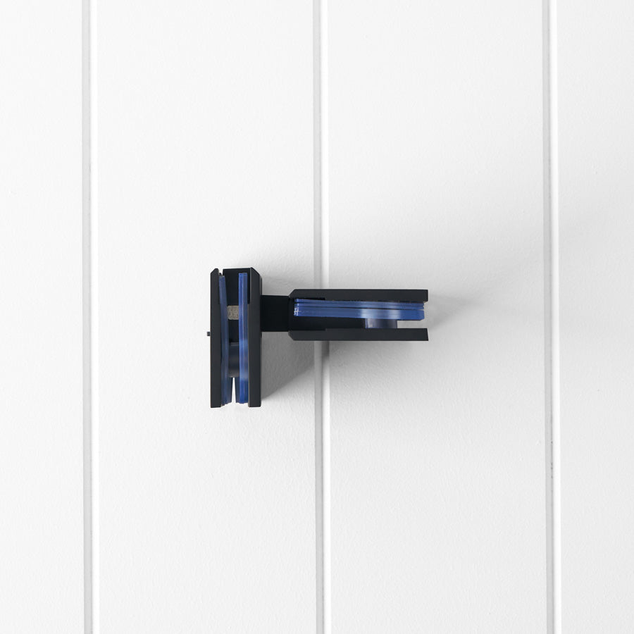 Shower Hinge Glass to Glass Matte Black