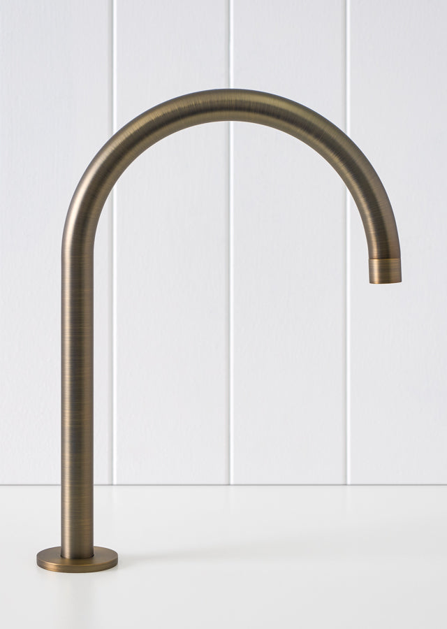 Sydney Basin Spout Antique Brass