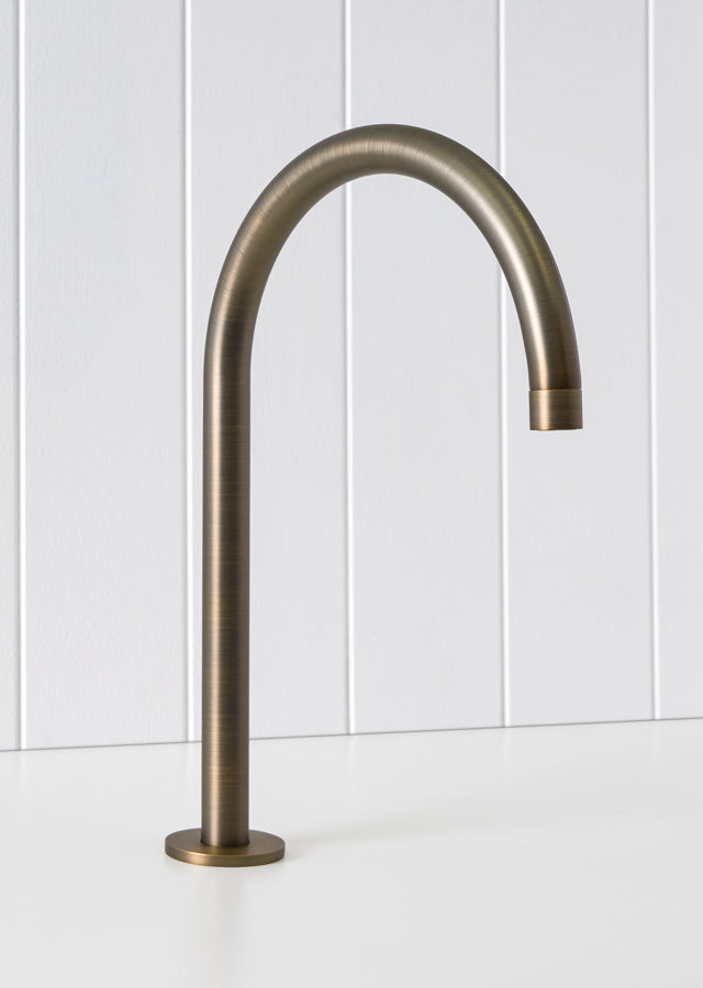 Sydney Basin Spout Antique Brass