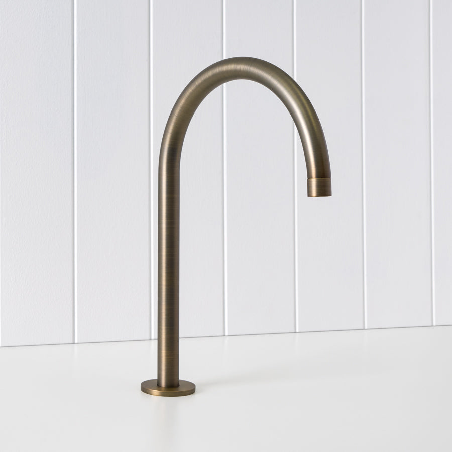 Sydney Basin Spout Antique Brass