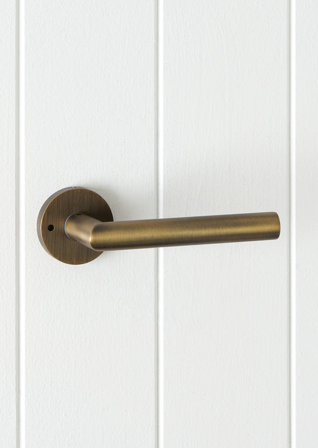 Sydney Door Handle Antique Brass