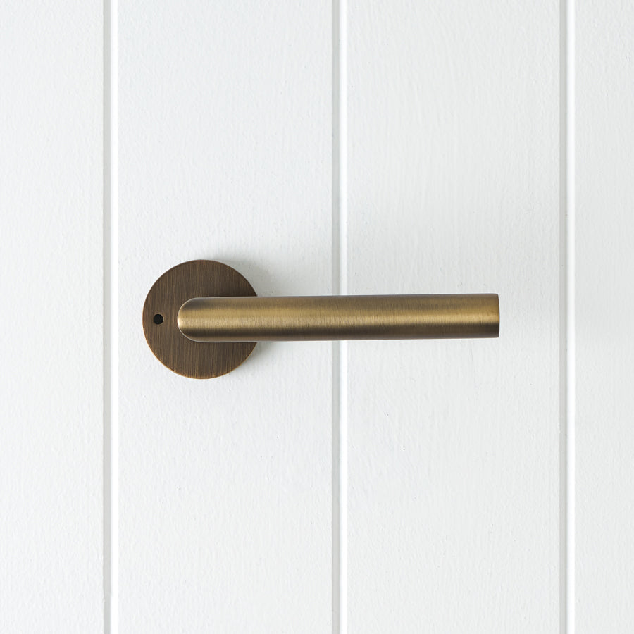 Sydney Door Handle Antique Brass