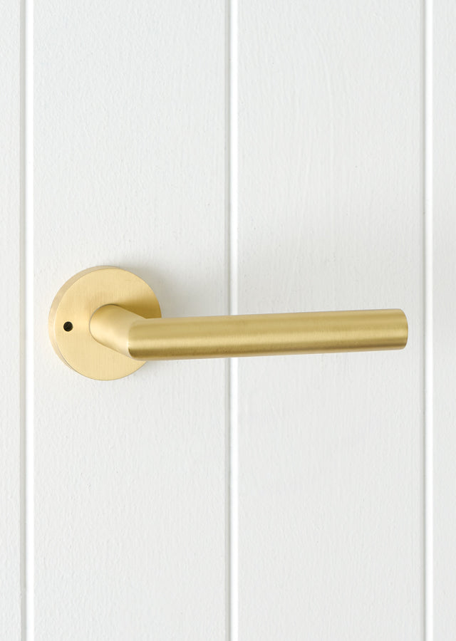 Sydney Door Handle Brushed Brass