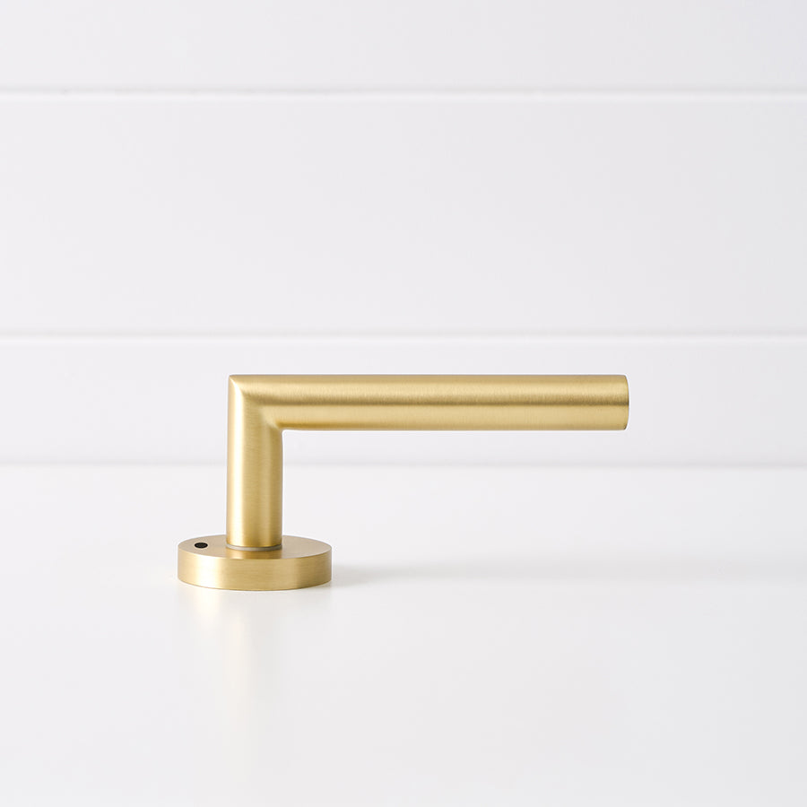 Sydney Door Handle Brushed Brass