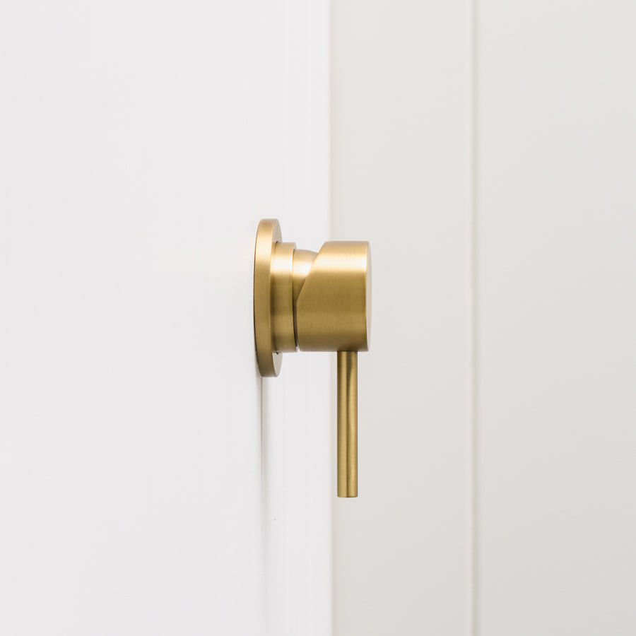 Sydney Wall Mixer Brushed Brass