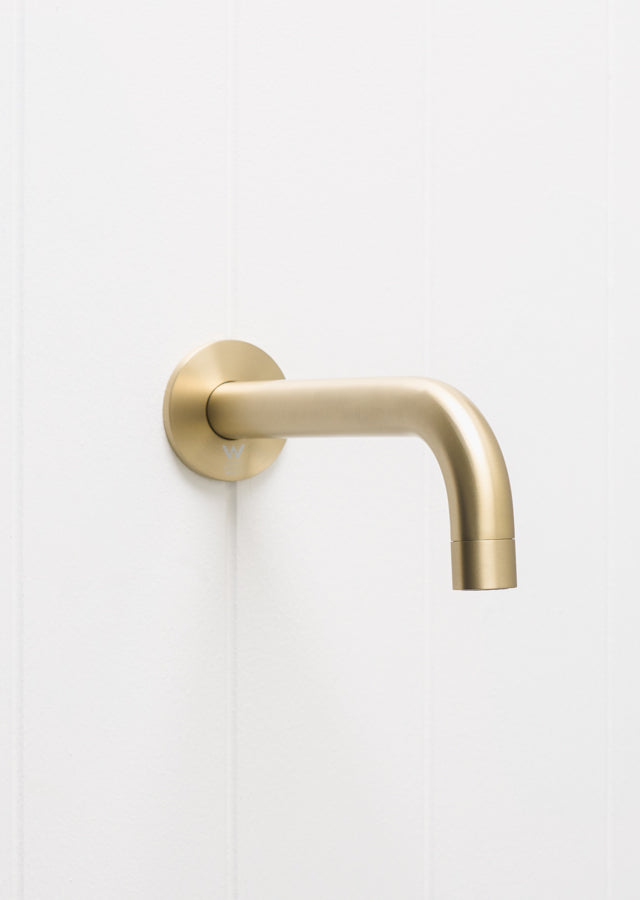 Sydney Wall Spout Warm Brushed Nickel