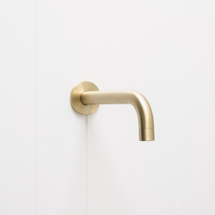 Sydney Wall Spout Warm Brushed Nickel