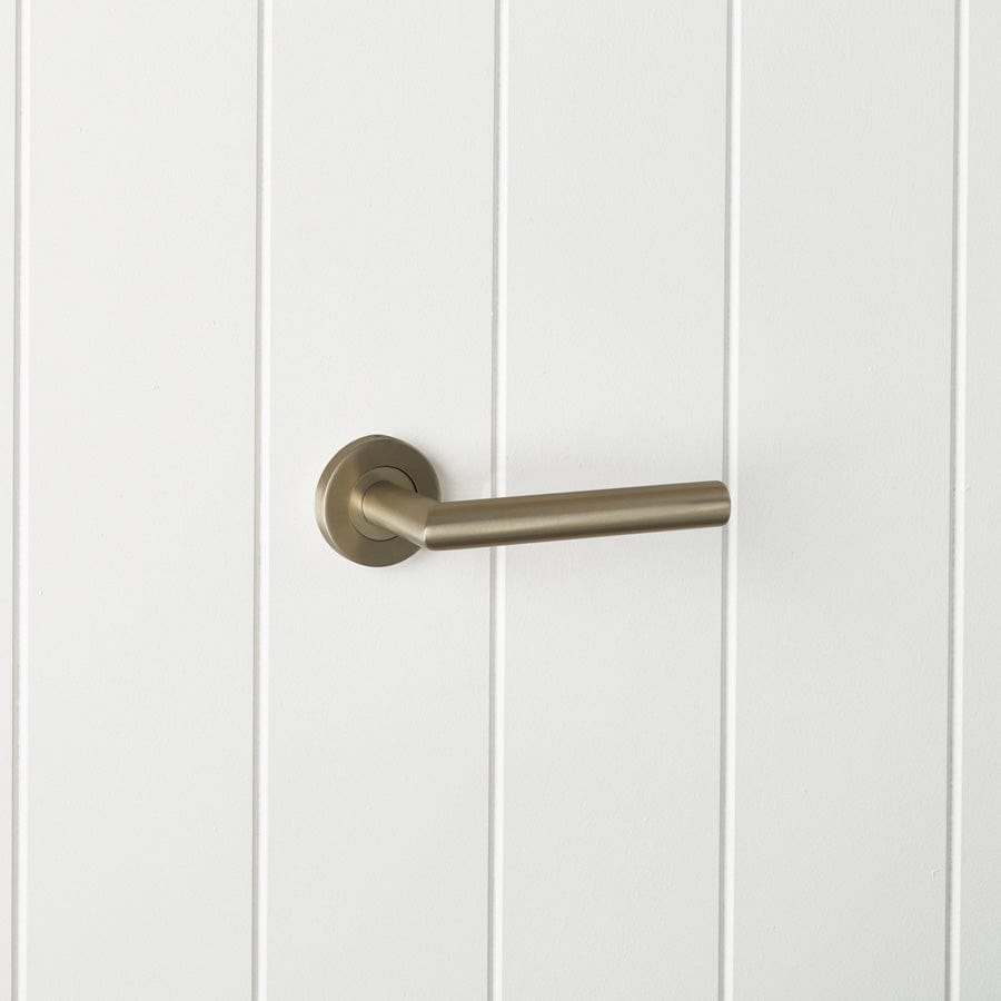 Sydney Door Handle Brushed Brass