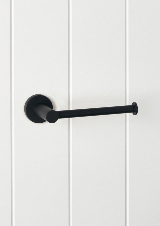 Sydney Toilet Roll Holder Matte Black
