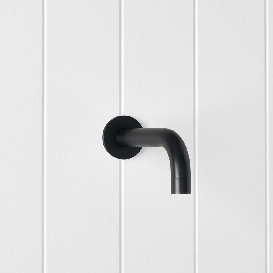 Sydney Wall Spout Matte Black