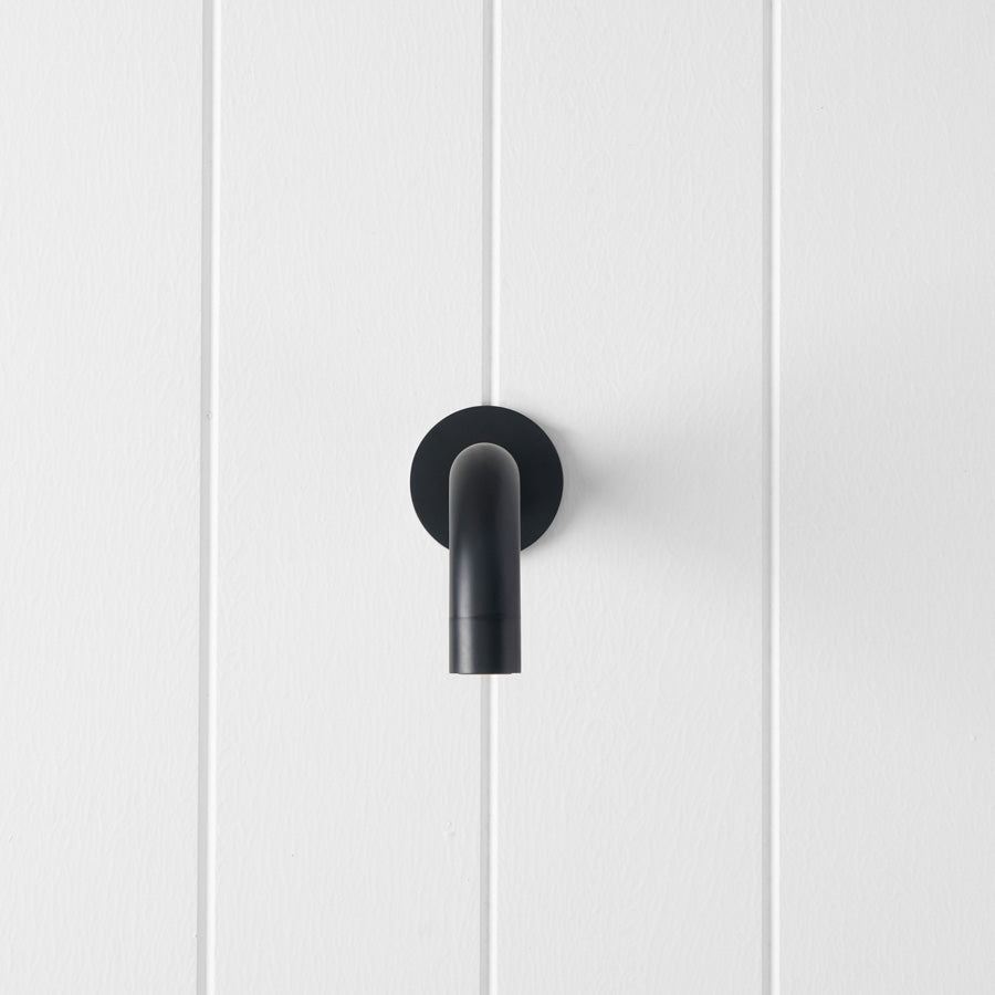 Sydney Wall Spout Matte Black