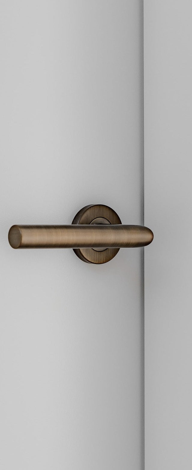 Sydney Door Handle Antique Brass