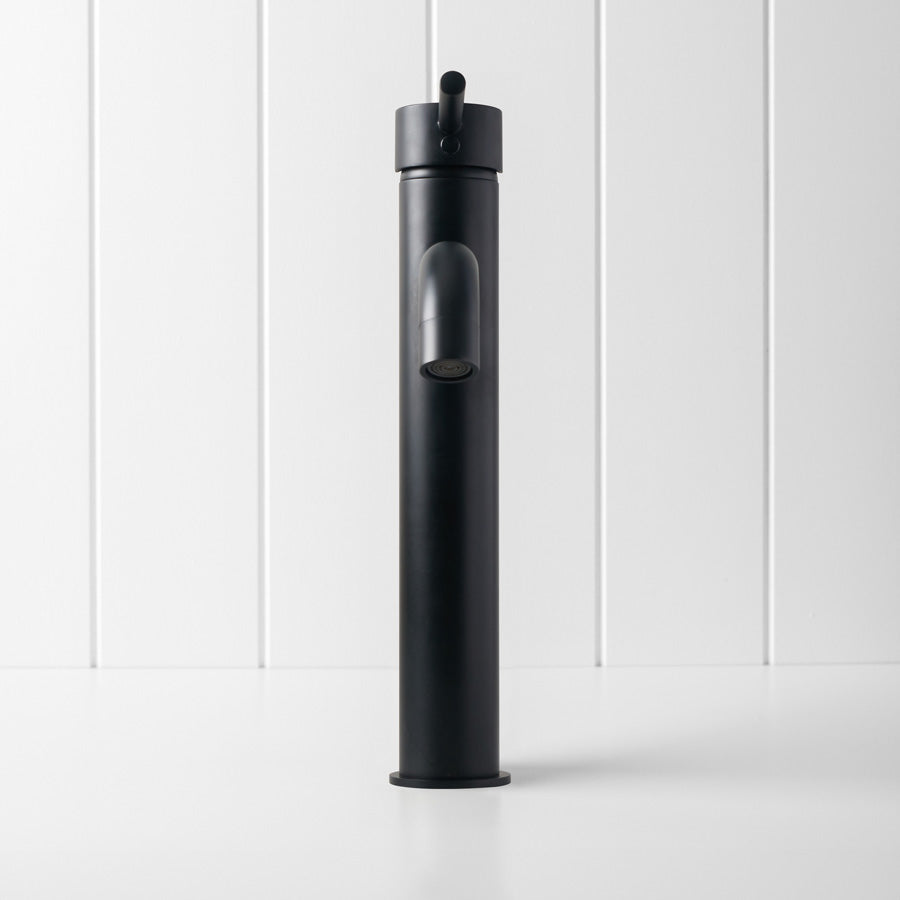 Tall Basin Mixer Matte Black