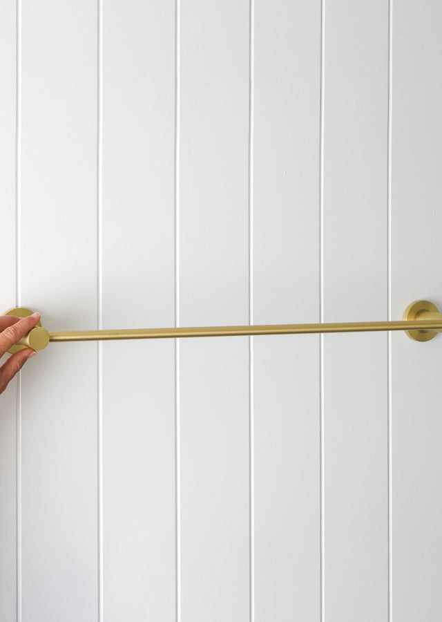 Towel Rail Brushed Brass