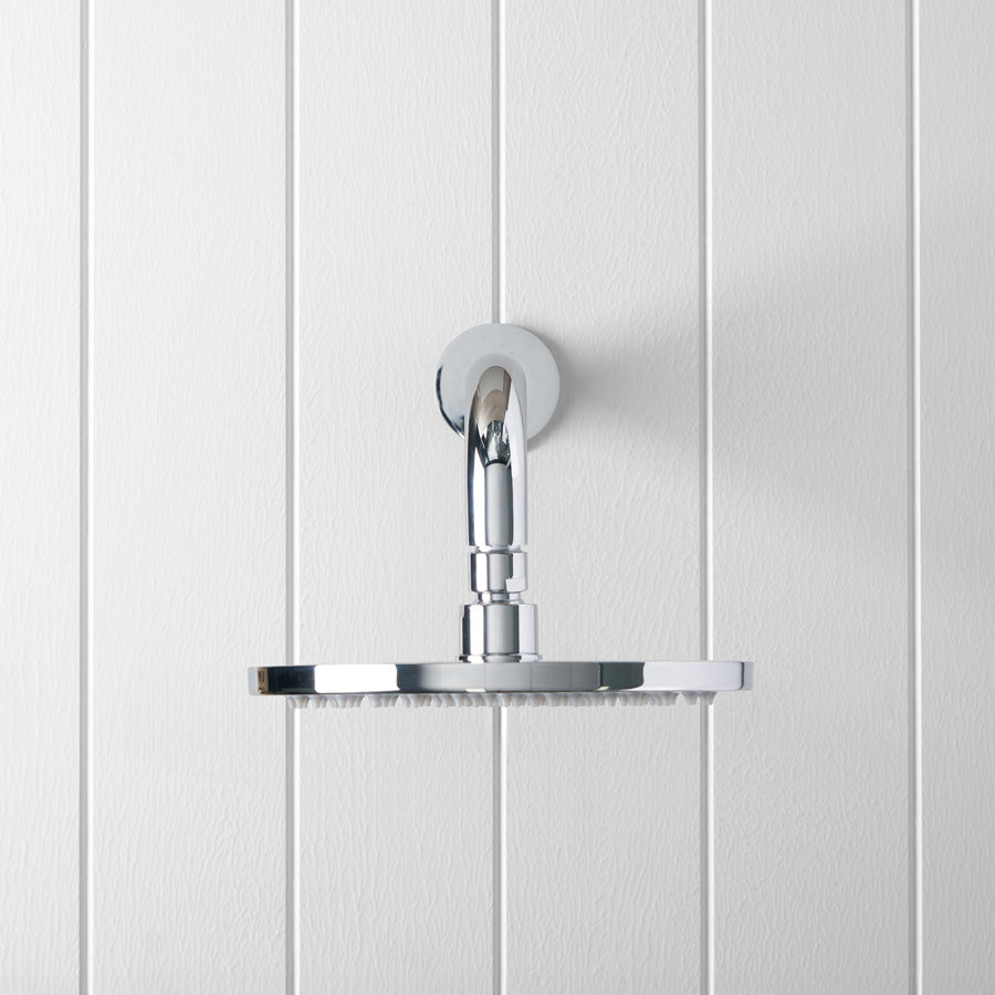 Wall Shower Arm and Head Chrome