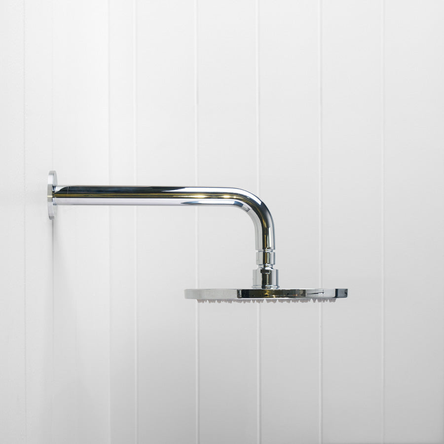 Wall Shower Arm and Head Chrome