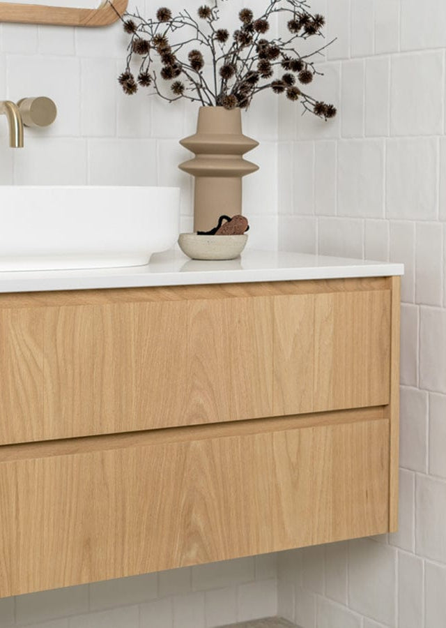 Yarra Valley Vanity 1500 American Oak Light Veneer