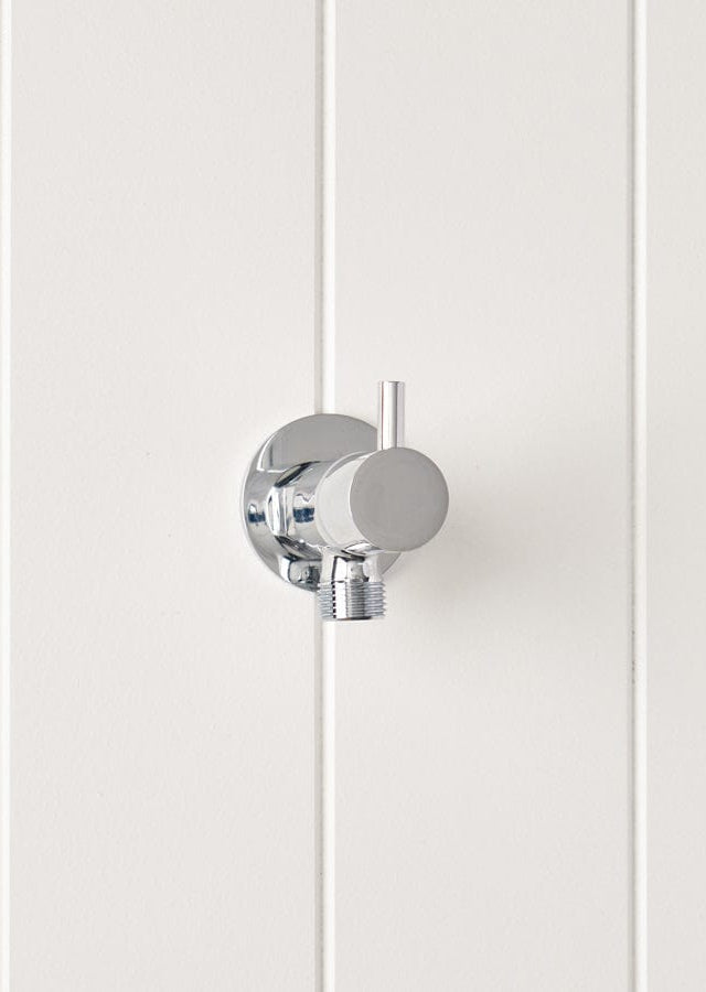 Angle Valve (1/4 Turn knob) Chrome