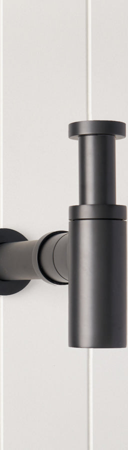 Basin Bottle Trap Matte Black