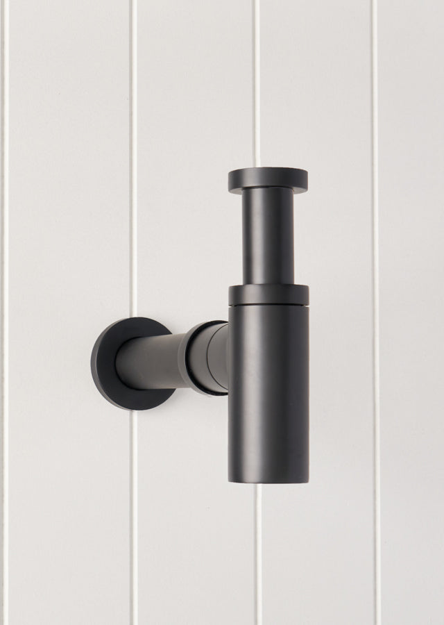 Basin Bottle Trap Matte Black