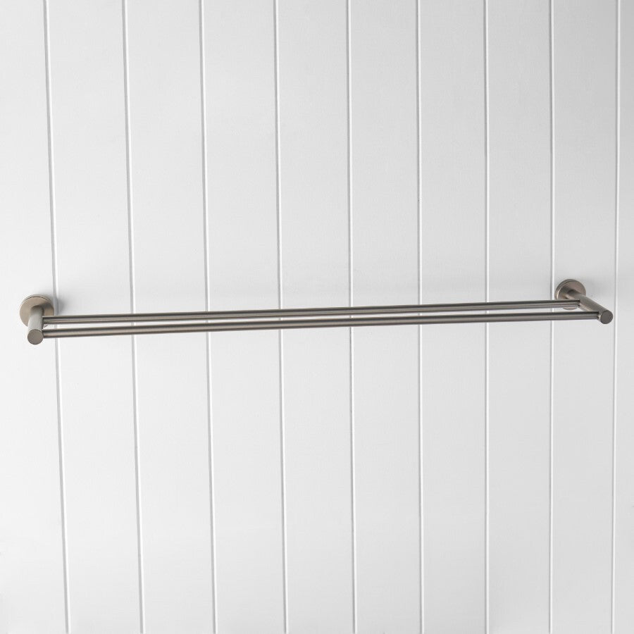 Sydney Double Towel Rail Gunmetal