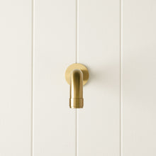 Melbourne Wall Spout Brushed Brass