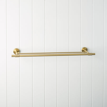 Brass kitchen towel bar best sale