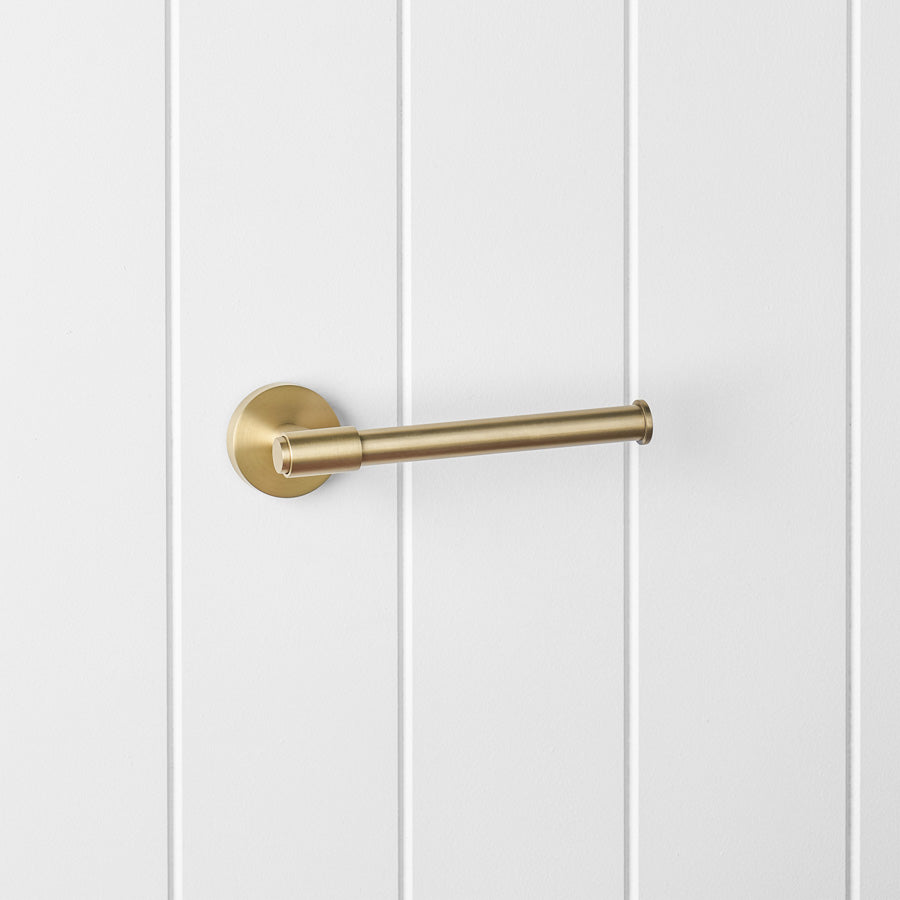 Melbourne Toilet Roll Holder Warm Brushed Nickel