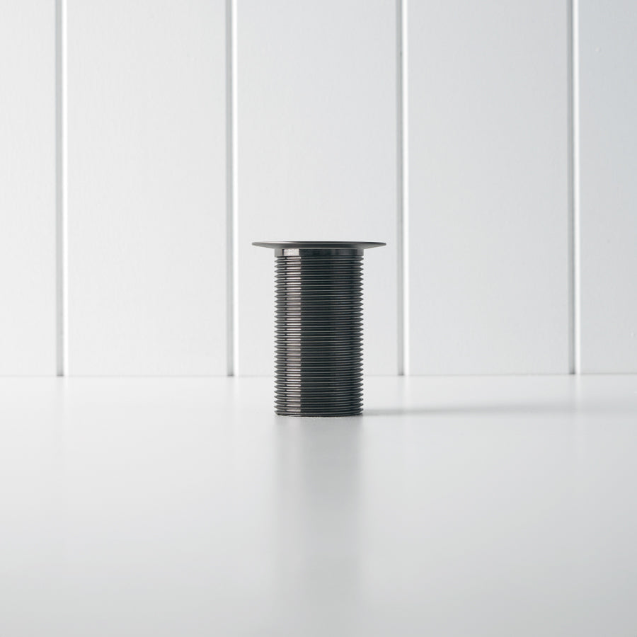 Pop Up Waste Gunmetal- No Overflow