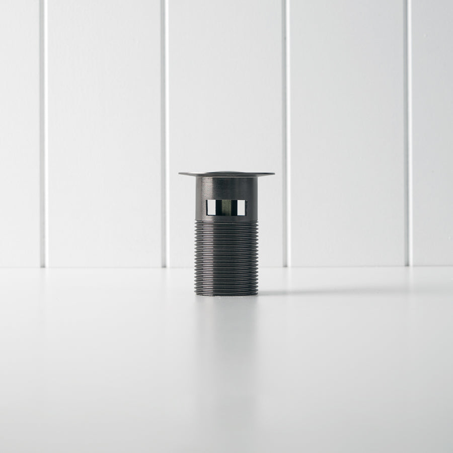 Pop Up Waste Gunmetal- Overflow