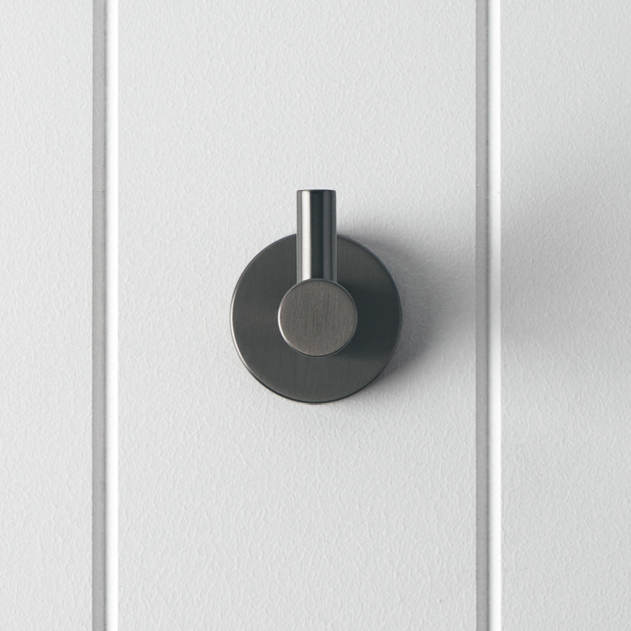 Robe Hook Gunmetal