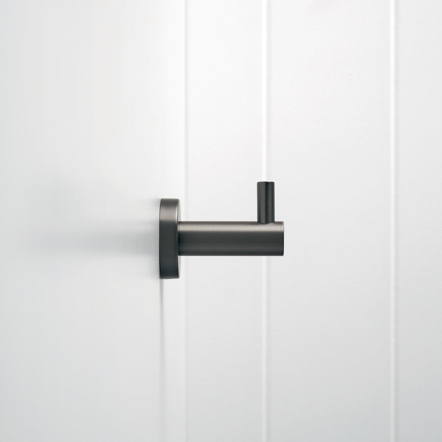 Robe Hook Gunmetal