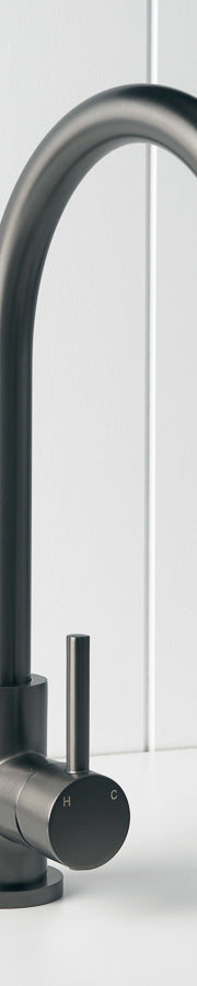 Round Kitchen Mixer Gunmetal