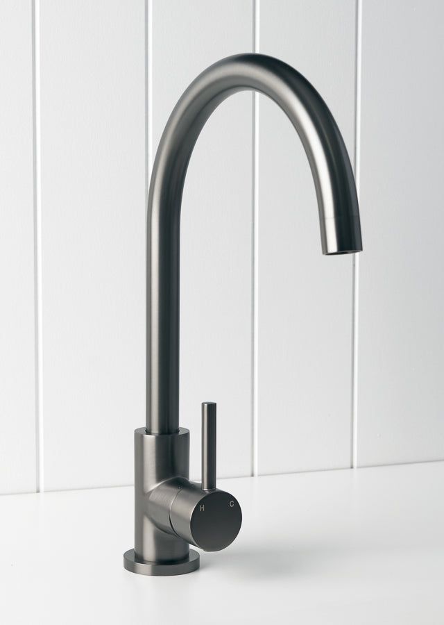 Round Kitchen Mixer Gunmetal